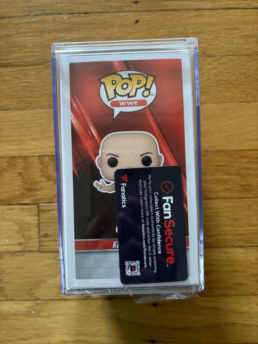 Funko Pop! Kurt Angle Vinyl Figure with Red Signature - Picture 4 of 4